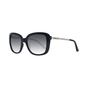 Lunettes de soleil femme - Catégorie 3 - Noir et argenté - Guess - 02 - 29738432