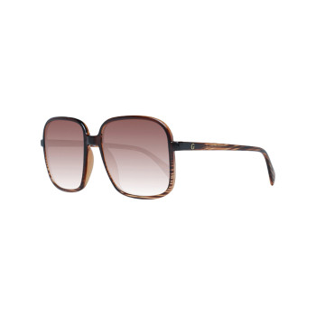 Lunettes de soleil femme - Catégorie 2 - Marron et noir - 02 - 28867495