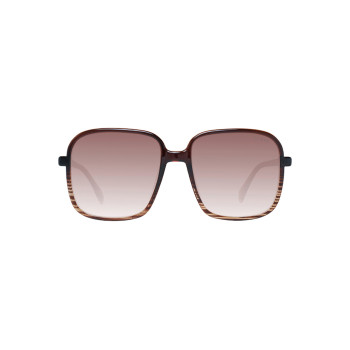 Lunettes de soleil femme - Catégorie 2 - Marron et noir - 02 - 28867495