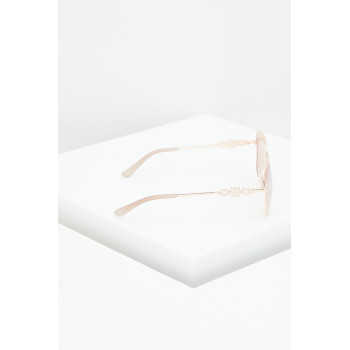 Lunettes de soleil femme - Verres effet miroir - Catégorie 3 - Doré rose - 02 - 32917661