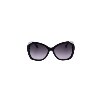 Lunettes de soleil femme - Catégorie 3 - Argenté et noir - 02 - 32916958