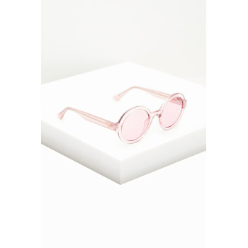 Lunettes de soleil femme - Catégorie 3 - Rose transparent - 02 - 32916995