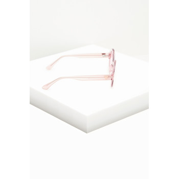 Lunettes de soleil femme - Catégorie 3 - Rose transparent - 02 - 32916995