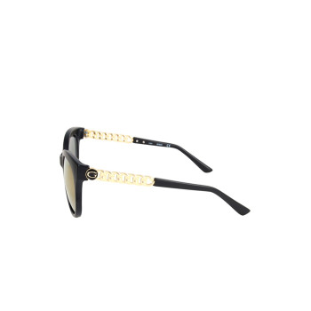 Lunettes de soleil femme - Catégorie 3 - Noir et doré - 02 - 32917017