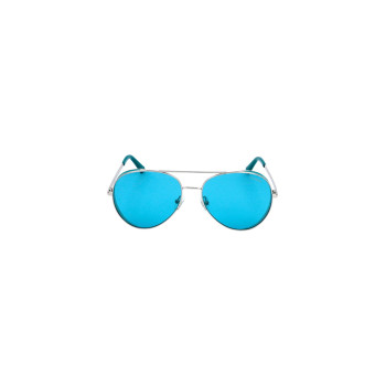 Lunettes de soleil femme - Catégorie 2 - Argenté et vert - 02 - 32917019