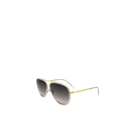 Lunettes de soleil homme - Catégorie 2 - Blanc et vert citron - 02 - 32917675