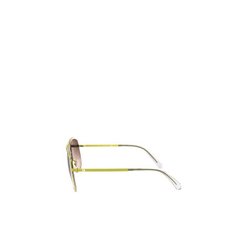 Lunettes de soleil homme - Catégorie 2 - Blanc et vert citron - 02 - 32917675