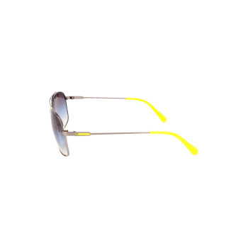 Lunettes de soleil homme - Catégorie 2 -  Argenté et jaune - 02 - 32917018