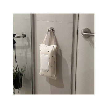 1 Pièce + Sac De Rangement Pour Lingettes Humides À Pois Blancs - 28900002