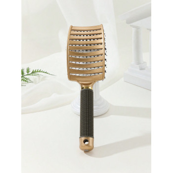 1 pièce Brosse plate aérée, brosse à cheveux simple et de haute qualité, peigne de massage du cuir chevelu, brosse à cheveux en nylon pour femmes pour eux aéré / brosse à cheveux aérée - 22229562