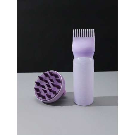 2 pièces , 1 pièce Coloration Capillaire Applicateur Brosse Bouteilles Teinture Shampooing Bouteille Huile Peigne Coloration Capillaire Bouteille Appl , Brosse À Cheveux/Peigne À Cheveux Noir Vendredi - 23182761