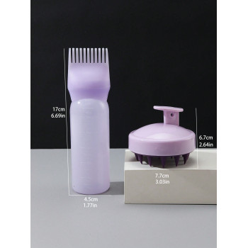 2 pièces , 1 pièce Coloration Capillaire Applicateur Brosse Bouteilles Teinture Shampooing Bouteille Huile Peigne Coloration Capillaire Bouteille Appl , Brosse À Cheveux/Peigne À Cheveux Noir Vendredi - 23182761