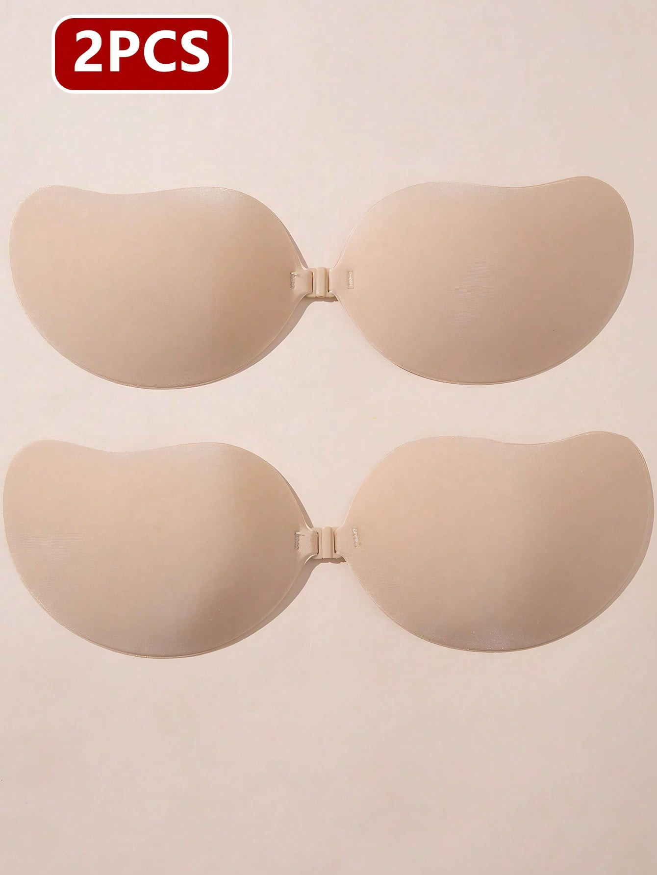 2 paires Soutien-gorge adhésif sans bretelles et sans dos, rehausseur de poitrine invisible pour soulever le décolleté, inserts de soutien-gorge pour les femmes à petite poitrine - 37820755