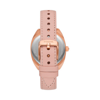 Montre à quartz en cuir Vale - Rose - 02 - 32826938