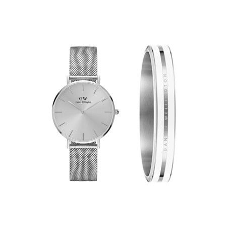 Montre à quartz en acier Unitone et jonc - 32 mm - 02 - 32859056