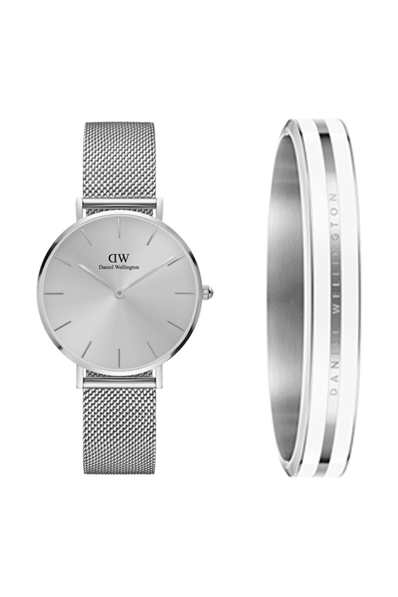 Montre à quartz en acier Unitone et jonc - 32 mm - 02 - 32859056