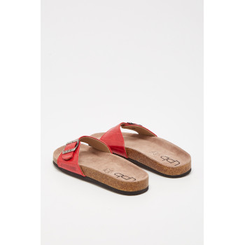 Mules vernies Disley - Rouge - 02 - 31109000