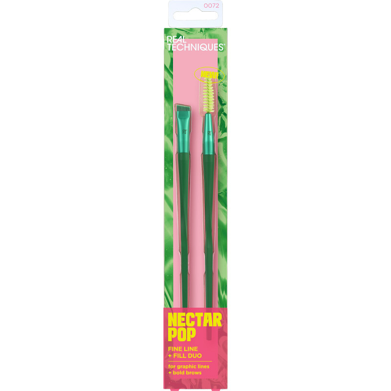 Duo pinceau & brosse sourcils - Nectar Pop - Yeux - 03 - 32829096