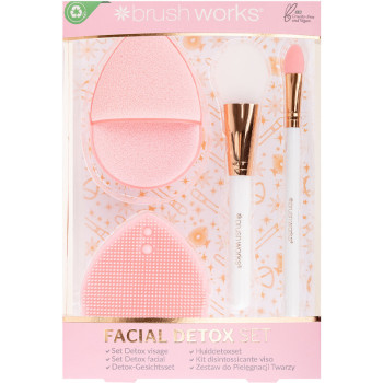 Kit détox - Pinceaux & tampons nettoyants - Visage - 03 - 32786493