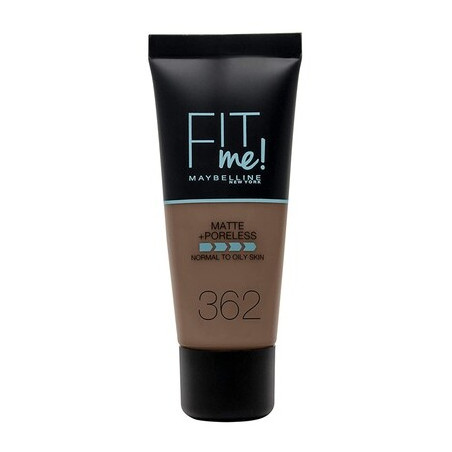 Fond de teint liquide matifiant - Fit Me Matte & Poreless - 362 Deep golden - 30 ml - 03 - 32784938