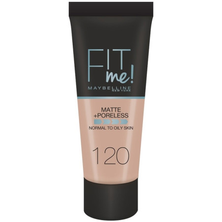 Fond de teint liquide matifiant - Fit Me Matte & Poreless - 120 Classic Ivory - 30 ml - 03 - 32785607