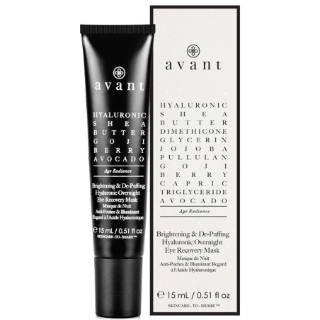 Masque de nuit contour des yeux anti-poches & illuminant - Acide hyaluronique - Age Radiance - 15 ml - 03 - 32786051