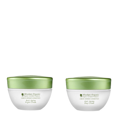 Crèmes de jour & nuit anti-âge bio - Aloe vera - Visage - 2 x 50 ml - 03 - 32829777