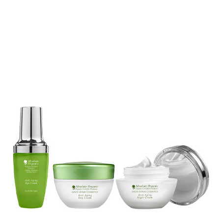 Coffret anti-âge bio - Aloe vera - Visage & yeux - 3 produits - 03 - 32829782