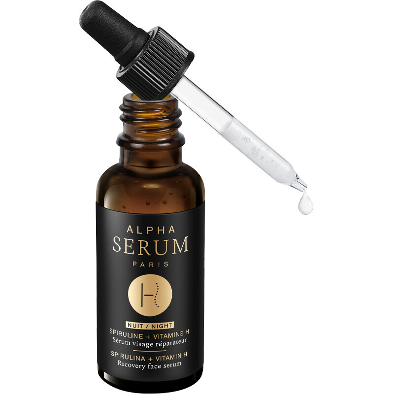 Sérum réparateur nuit - Spiruline & vitamine H - Visage - 30 ml - 03 - 32797646