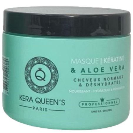 Masque nourrissant & réparateur - Kératine & aloe vera - Cheveux normaux & déshydratés - 500 ml - 03 - 32786688