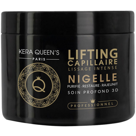 Masque lifting capillaire purifiant & restaurateur - Nigelle - Cheveux secs, cassants & dévitalisés - 500 ml - 03 - 32786691