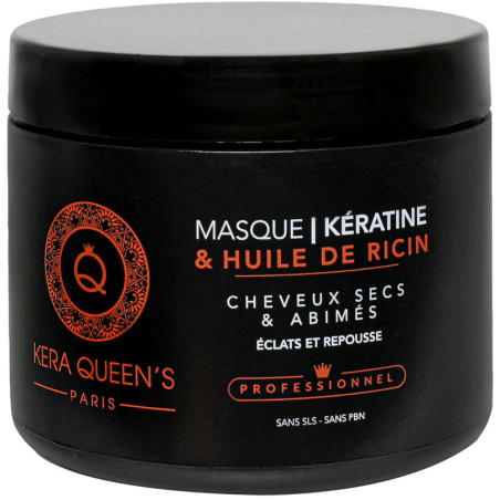 Masque éclat & repousse - Kératine & ricin - Cheveux secs & abîmés - 500 ml - 03 - 32785043