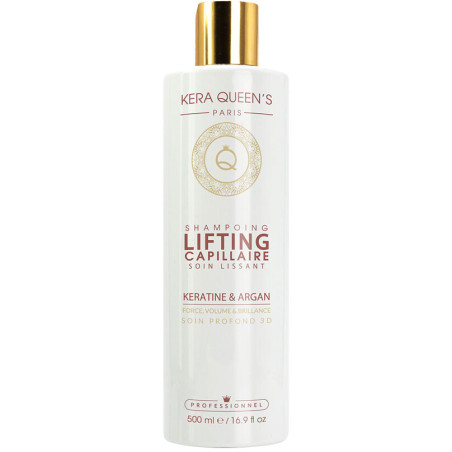 Shampoing lifting capillaire force, volume & brillance - Kératine & argan - Cheveux abîmés - 500 ml - 03 - 32786697