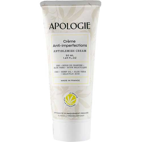 Crème anti-imperfections - Aloe vera, huile de chanvre & CBD - Peaux acnéiques ou à imperfections - 50 ml - 03 - 32831091