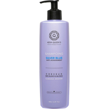 Shampoing anti-jaunissement - Silver blue - Cheveux gris, blancs & blonds - 500 ml - 03 - 32798287