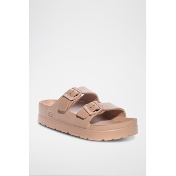 Mules plateformes - Vieux rose - 02 - 32925906