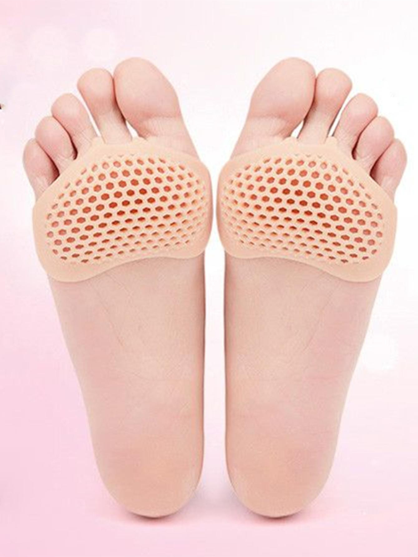 Nid D'Abeille En Silicone Avant-pied Tampon Pour Chaussures À Talons Hauts Et Demi Taille Chaussures , Pour Femme Anti-Dérapant Pied À Prévenir Affûtage Pieds - 17260918