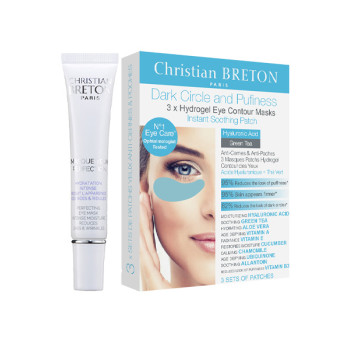 Soin des yeux - Masque hydratant & 3 patchs anti-cernes et anti-poches - 2 soins  - 03 - 32946738