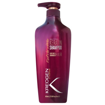 Shampoing nourrissant - Kératine - Cheveux secs & abîmés - 800 ml - 03 - 32868617