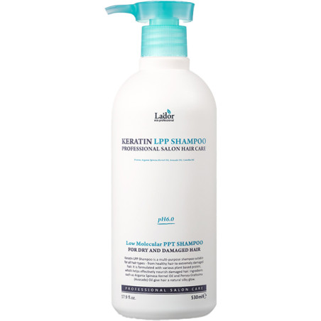 Shampoing réparateur - Keratine & acide hyaluronique - Cheveux abîmés - 530 ml - 03 - 32868638