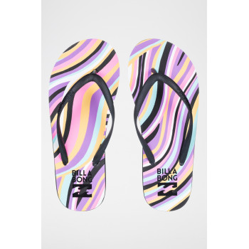 Tongs - Noir et mauve - Billabong - 02 - 32937081