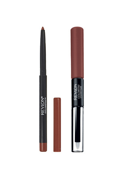 Kit lèvres - Rouge à lèvres liquide & crayon - Sienna - 03 - 32983730