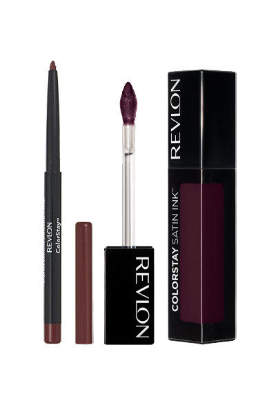 Crayon à lèvres Plum & Rouge à lèvres liquide - 022 Black Cherry - 03 - 32983762