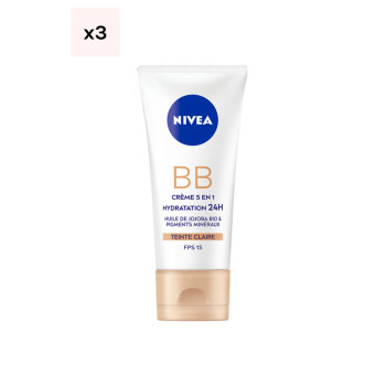 BB crèmes hydratantes - Peaux claires - SPF 15 - 3 x 50 ml	 - 03 - 32985915