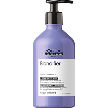 Après-shampoing restaurateur & illuminateur - Blondifier - Cheveux blonds ou méchés - 500 ml - 03 - 32797176