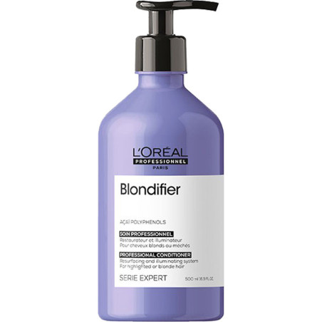 Après-shampoing restaurateur & illuminateur - Blondifier - Cheveux blonds ou méchés - 500 ml - 03 - 32797176