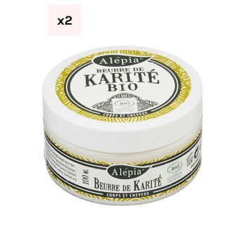 Beurres de karité bio - Corps & cheveux - 2 x 100 ml - 03 - 32951531