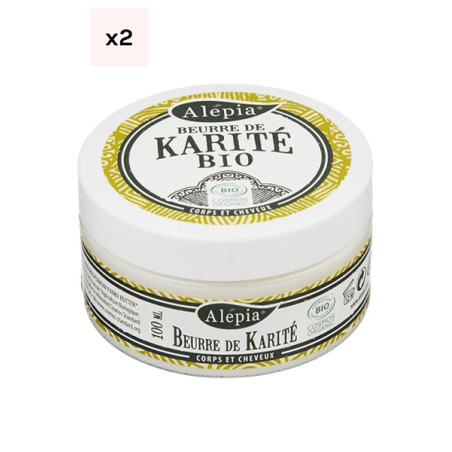 Beurres de karité bio - Corps & cheveux - 2 x 100 ml - 03 - 32951531