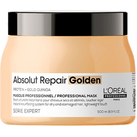 Masque doré restructurant - Absolut Repair Golden - Cheveux abîmés - 500 ml - 03 - 32795772