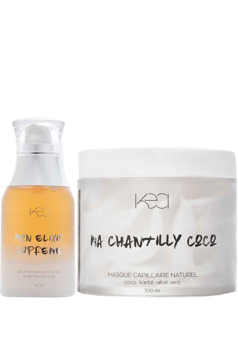 Masque ultra-nourrissant & sérum régénérant - Ma chantilly coco & mon élixir suprême - Cheveux fragilisés - 03 - 32951666